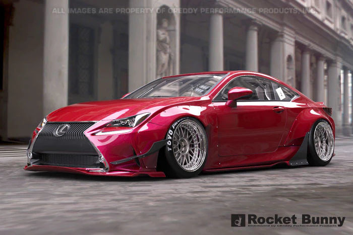 Rocket Bunny Pandem Lexus RC - Complete Widebody Aero Kit (with wing) - 17010250