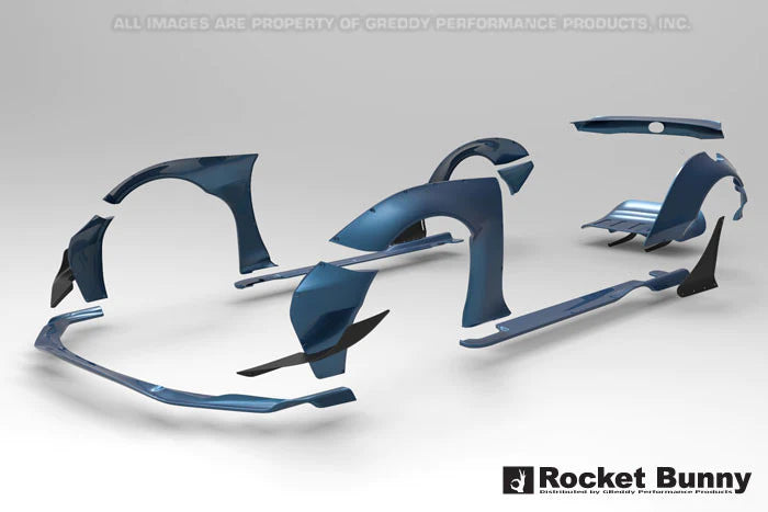 Rocket Bunny Pandem Lexus RC - Complete Widebody Aero Kit (with wing) - 17010250