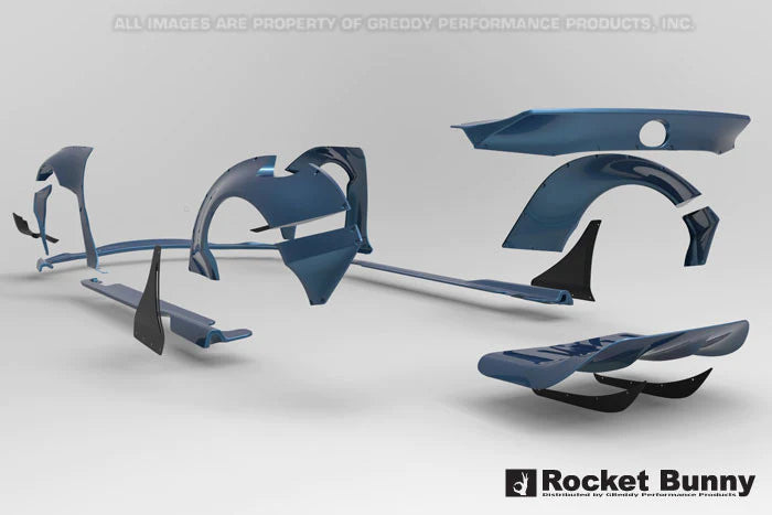 Rocket Bunny Pandem Lexus RC - Complete Widebody Aero Kit (with wing) - 17010250