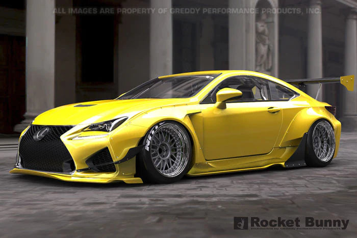 Rocket Bunny Pandem (V1)- Lexus RCF - Rear Over-Fenders (only) - 17010256
