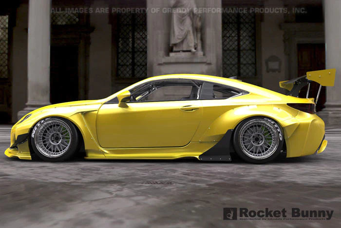 Rocket Bunny Pandem (V1)- Lexus RCF - Rear Over-Fenders (only) - 17010256
