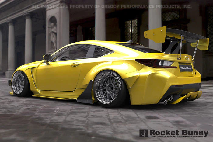 Rocket Bunny Pandem (V1)- Lexus RCF - Rear Over-Fenders (only) - 17010256