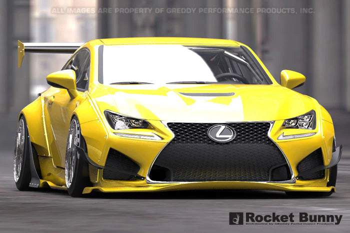 Rocket Bunny Pandem (V1)- Lexus RCF - Rear Over-Fenders (only) - 17010256