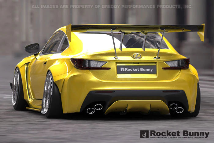 Rocket Bunny Pandem (V1)- Lexus RCF - Rear Over-Fenders (only) - 17010256