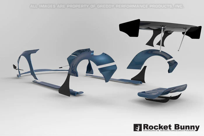 Rocket Bunny Pandem (V1)- Lexus RCF - Rear Over-Fenders (only) - 17010256
