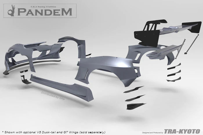 Rocket Bunny Pandem Toyota GT86 Subaru BRZ (ZN6) - Optional V3 GT Wing - 17010280