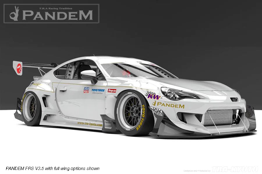 Rocket Bunny Pandem Toyota GT86 Subaru BRZ (ZN6) - V3.5 Front Lip (only) - 17010282