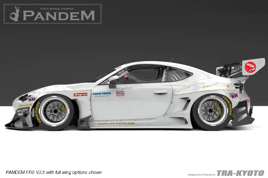 Rocket Bunny Pandem Toyota GT86 Subaru BRZ (ZN6) - V3 Side Canards (only) - 17010275