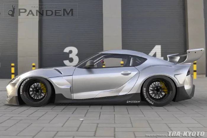 Rocket Bunny Pandem Toyota Supra (A90) V1 or V1.5 Widebody Aero Kit - Complete V1.5 Kit with GT Wing - 66910410