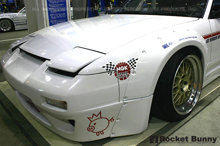 Rocket Bunny Pandem (V1) - Nissan 240SX / 180SX (RPS13) - Rear Bumper (only) - 17020233