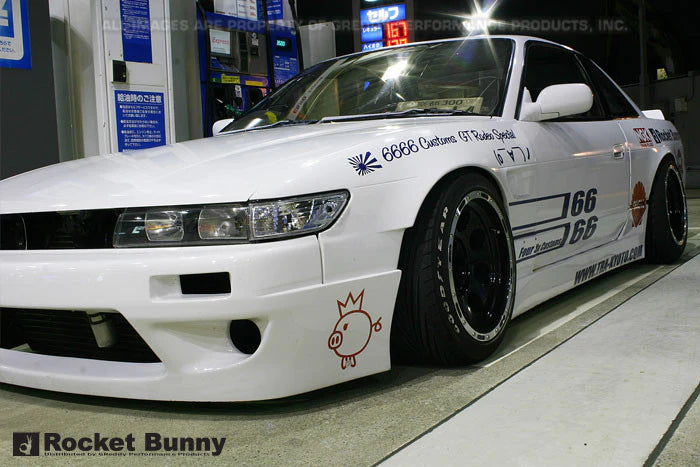Rocket Bunny Pandem (V1) - Nissan Silvia (PS13) - Side Skirts (only) - 17020232