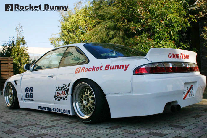 Rocket Bunny Pandem V1)- Nissan 240SX Silvia (S14) - F,S,R Aero Kit (without fenders or wing) - 17020214
