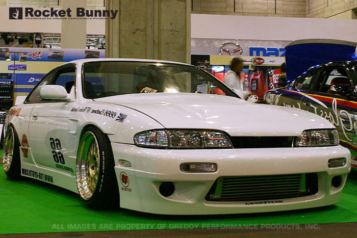 Rocket Bunny Pandem V1)- Nissan 240SX Silvia (S14) - F,S,R Aero Kit (without fenders or wing) - 17020214