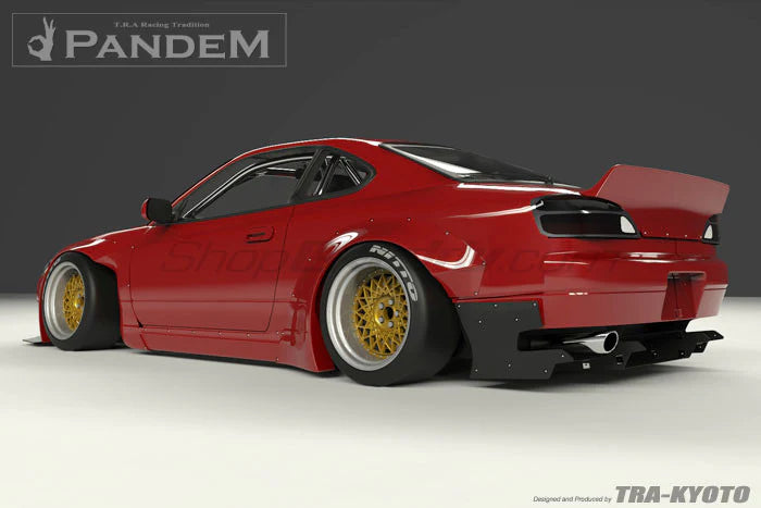 Rocket Bunny Pandem Nissan Silvia (S15) - Complete Widebody Aero Kit (with wing) - 17020260