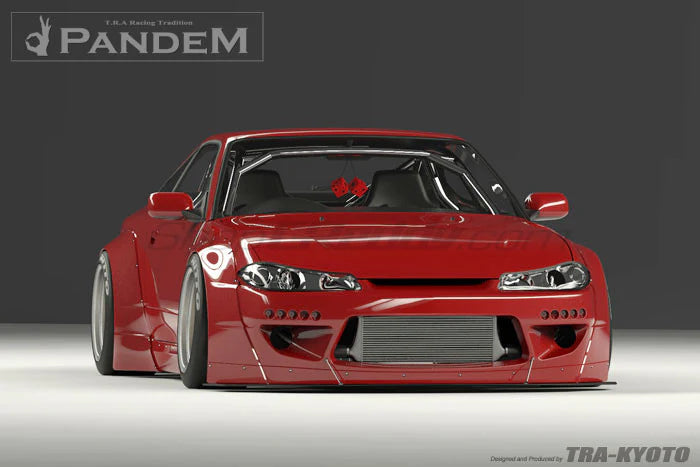 Rocket Bunny Pandem Nissan Silvia (S15) - Complete Widebody Aero Kit (with wing) - 17020260