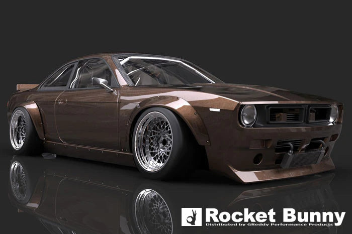 Rocket Bunny Pandem Boss Aero - Nissan 240SX Silvia (S14) - Complete Widebody Aero Conversion Kit - 17020300