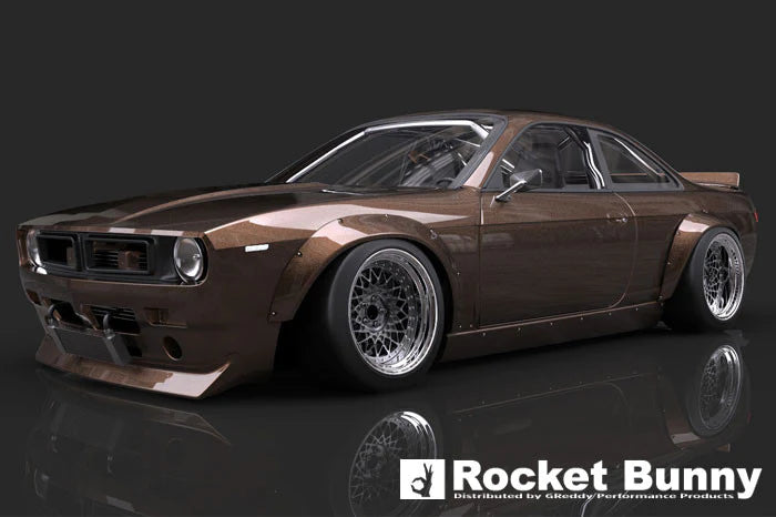 Rocket Bunny Pandem Boss Aero - Nissan 240SX Silvia (S14) - Complete Widebody Aero Conversion Kit - 17020300