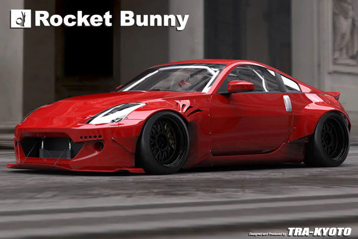 Rocket Bunny Pandem Nissan 350Z (Z33) - Front Over-Fenders (only) - 17020353