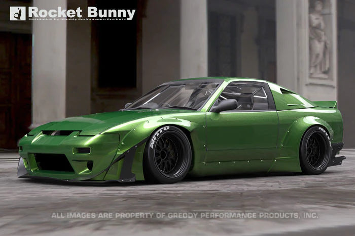 Rocket Bunny Pandem 180SX Aero (V2) - Nissan 240SX / 180SX (RPS13) - Optional Rear 6666 GT Wing (only) - 17020388