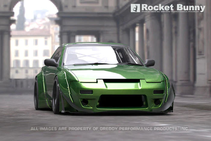 Rocket Bunny Pandem 180SX Aero (V2) - Nissan 240SX / 180SX (RPS13) - Front Bumper (only) - 17020381