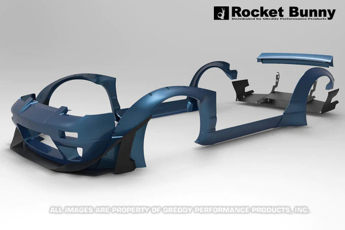 Rocket Bunny Pandem 180SX Aero (V2) - Nissan 240SX / 180SX (RPS13) - Optional Rear 6666 GT Wing (only) - 17020388
