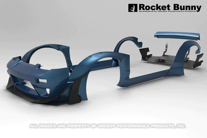 Rocket Bunny Pandem 180SX Aero (V2) - Nissan 240SX / 180SX (RPS13) - Front Bumper (only) - 17020381