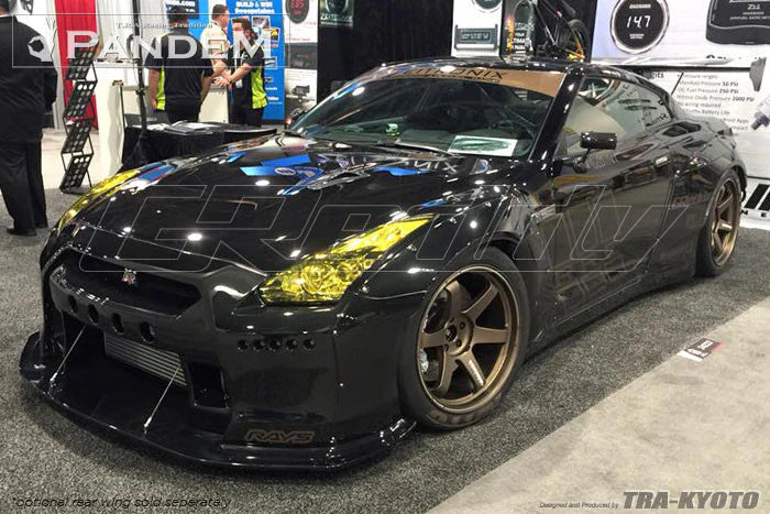 Rocket Bunny Pandem Nissan GT-R (R35) V2 & V2.5 - Optional FRP GT Wing set (only) - 17020613