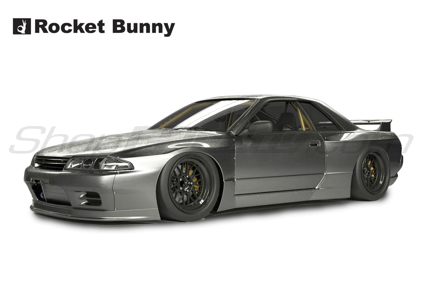 Rocket Bunny Pandem Nissan Skyline GT-R (R32) V1 or V1.5 - V1.5 Front Lip - 17020627