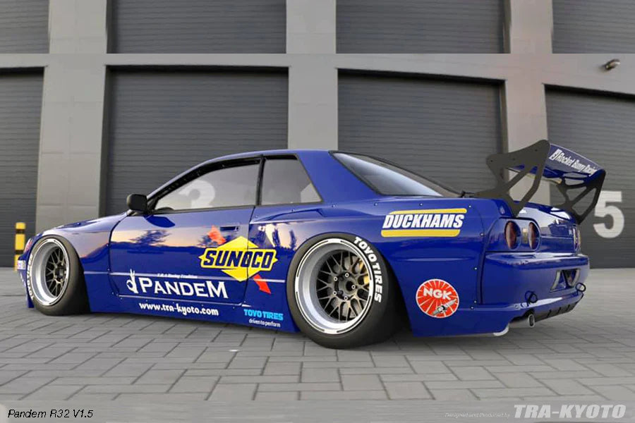 Rocket Bunny Pandem Nissan Skyline GT-R (R32) V1 or V1.5 - Optional Carbon V1 Wing set - 17020626