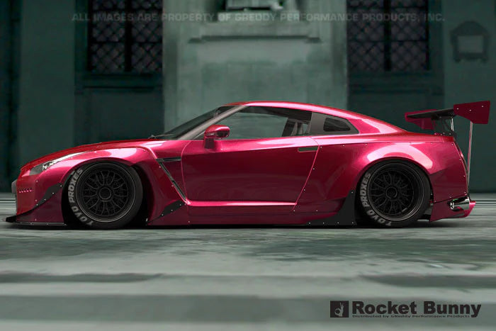 Rocket Bunny Pandem (V1) - Nissan GT-R (R35) - Front Upper Lip (only) - 17020631