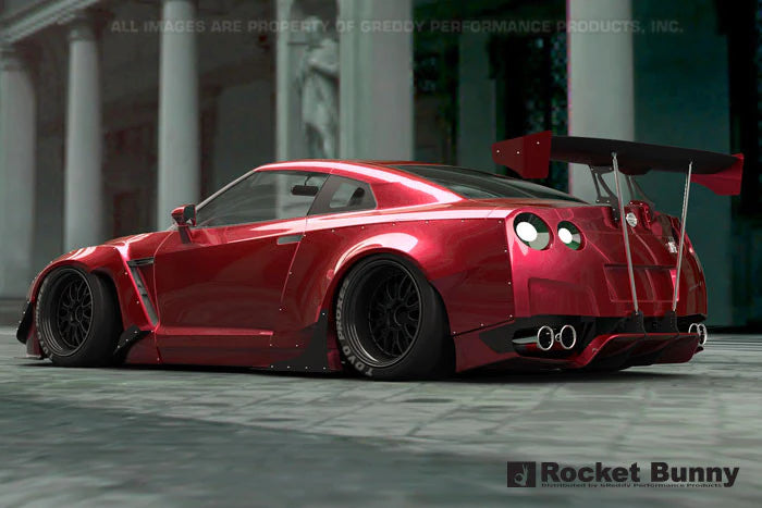 Rocket Bunny Pandem (V1) - Nissan GT-R (R35) - GT Wing Uprights (only) - 17020645