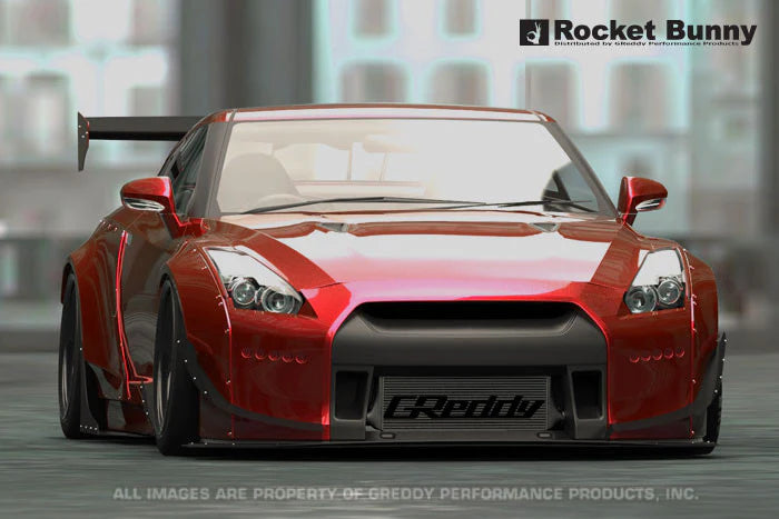 Rocket Bunny Pandem (V1) - Nissan GT-R (R35) - Front Upper Lip (only) - 17020631