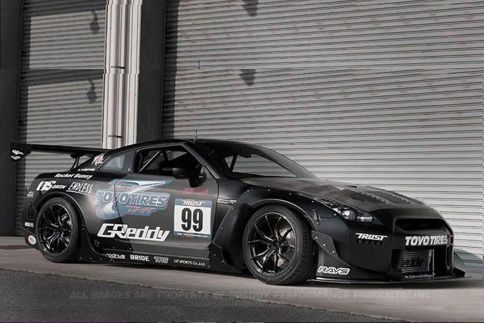 Rocket Bunny Pandem (V1) - Nissan GT-R (R35) - GT Wing hardware set - 17020648