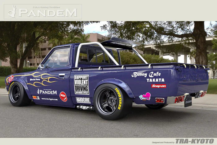 Rocket Bunny Pandem Datsun 620 Pick-up - Front and Rear Over-Fender Set - 17020652