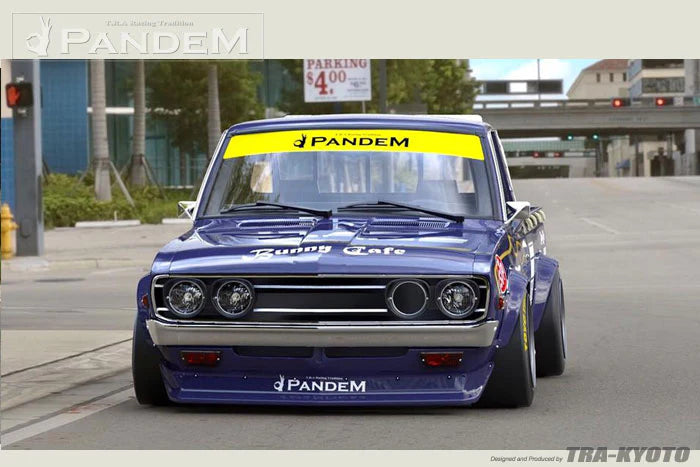 Rocket Bunny Pandem Datsun 620 Pick-up - Front and Rear Over-Fender Set - 17020652