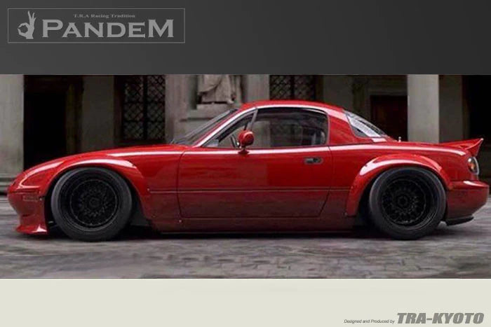 Rocket Bunny Pandem - Mazda Miata (NA) - Rear Over-Fenders (only) - 17040223