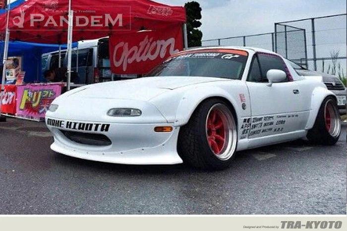 Rocket Bunny Pandem - Mazda Miata (NA) - Complete Widebody Aero Kit (with V2 wing) - 17040226