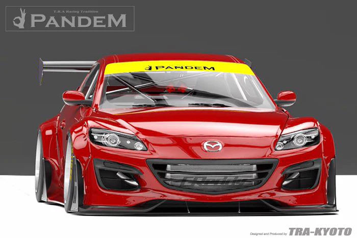 Rocket Bunny Pandem Mazda RX8 (SE3P) - RX8 Rear "Ducktail" Wing (only) - 17040410