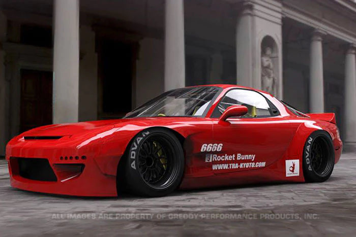 Rocket Bunny Pandem V1) - Mazda RX7 (FD3S) - Rear Diffuser (only) - 17040208