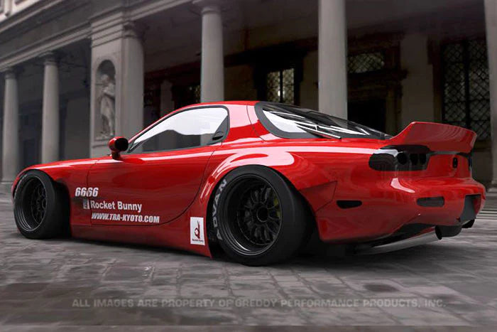 Rocket Bunny Pandem V1) - Mazda RX7 (FD3S) - Front Bumper (only) - 17040211
