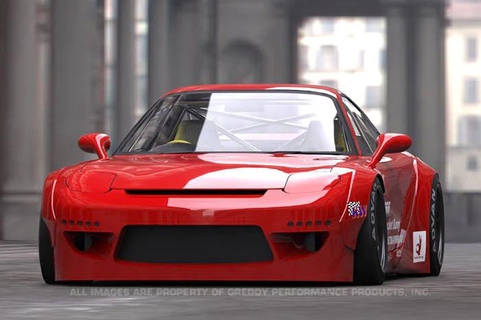 Rocket Bunny Pandem V1) - Mazda RX7 (FD3S) - Rear Diffuser (only) - 17040208