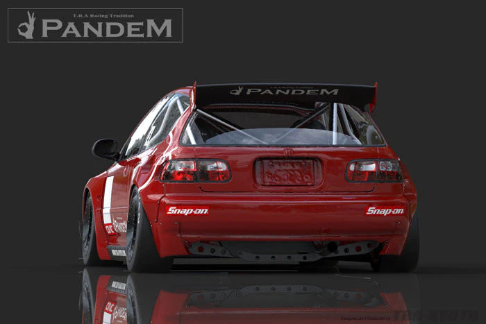 Rocket Bunny Pandem Honda Civic (EG) Ver. 1 & Ver. 1.5 - Complete Ver. 1.5 Widebody Aero Kit (with 1.5 Wing) - 17050120