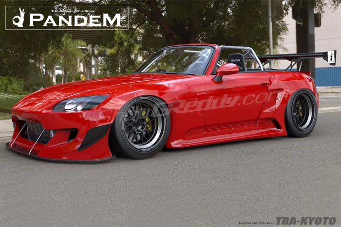 Rocket Bunny Pandem Honda S2000 (AP1/AP2) - FRP Rear Fenders (only) - 17050216