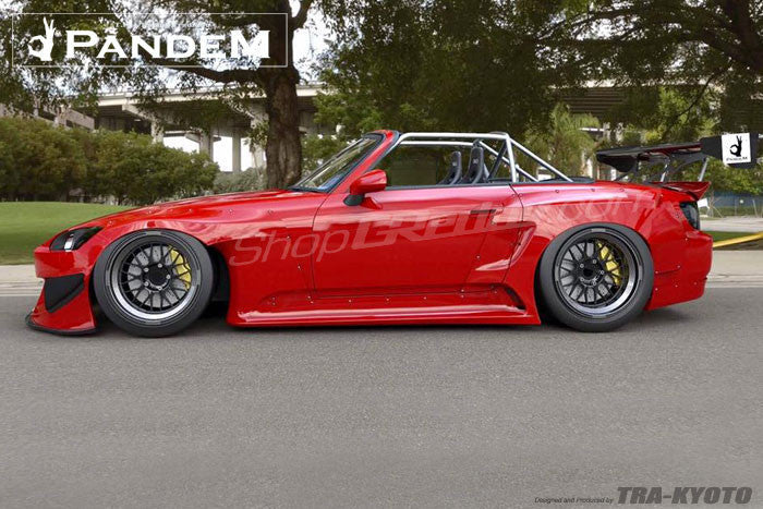 Rocket Bunny Pandem Honda S2000 (AP1/AP2) - FRP Rear Fenders (only) - 17050216