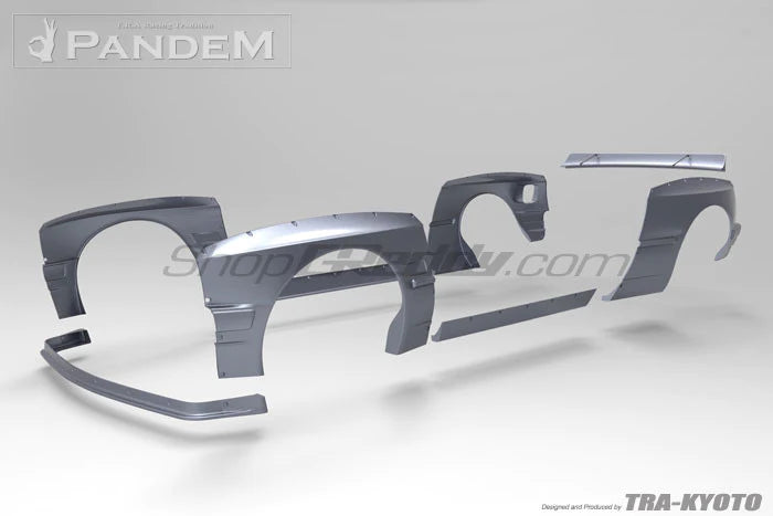 Rocket Bunny Pandem BMW (E30) V1 & V1.5 - Complete V1.5 Widebody Aero Kit (with wing) - 17090238
