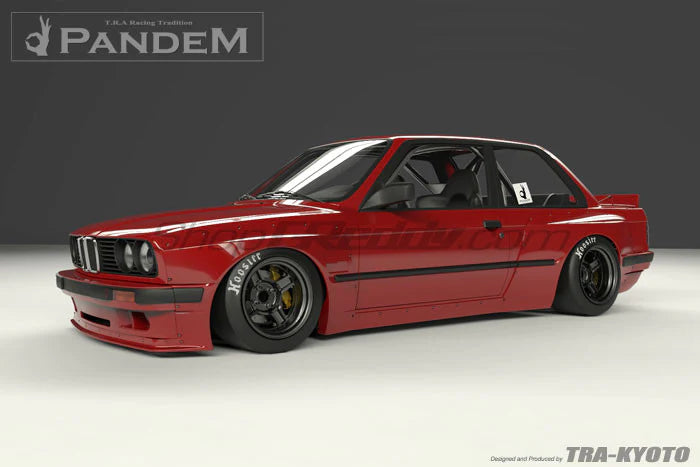 Rocket Bunny Pandem BMW (E30) V1 & V1.5 - Complete V1.5 Widebody Aero Kit (with wing) - 17090238