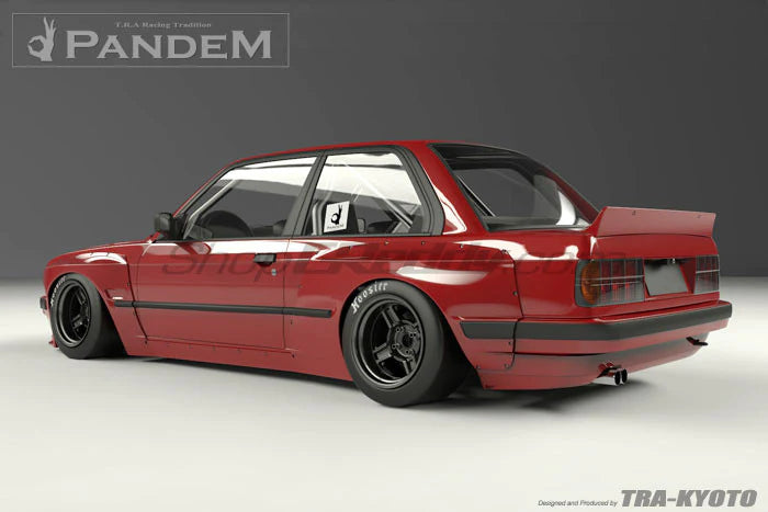 Rocket Bunny Pandem BMW (E30) V1 & V1.5 - Complete V1.5 Widebody Aero Kit (with wing) - 17090238