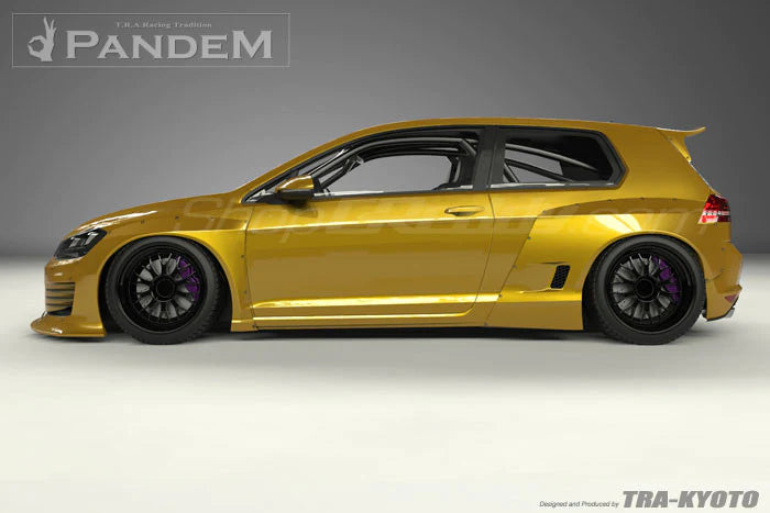 Rocket Bunny Pandem VW Golf (MK7) - Complete Widebody Aero Kit (with wing) - 17090310