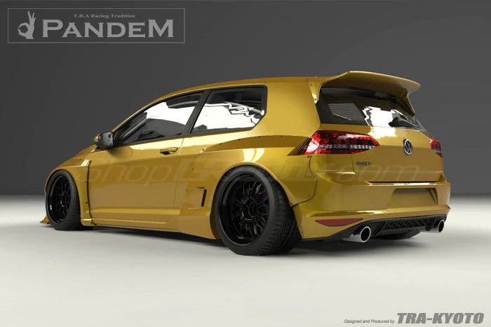 Rocket Bunny Pandem VW Golf (MK7) - Complete Widebody Aero Kit (with wing) - 17090310
