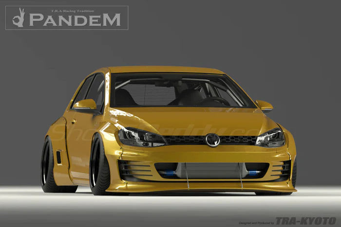 Rocket Bunny Pandem VW Golf (MK7) - Complete Widebody Aero Kit (with wing) - 17090310